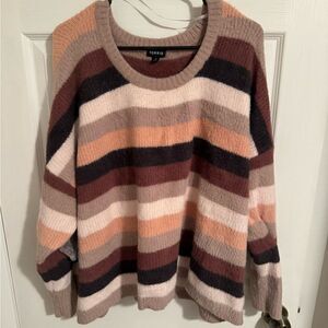 Torrid - cozy striped sweater size 4 (4X)